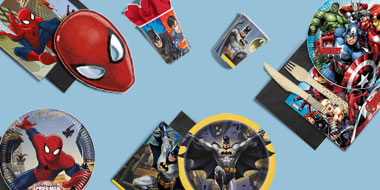 Set regalini fine festa Avengers Marvel, con gadget e dolci