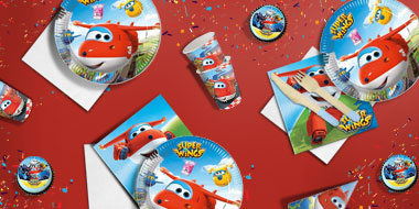 ▷【Compleanno Super Wings】 Addobbi e gadegt per Festa - FesteMix