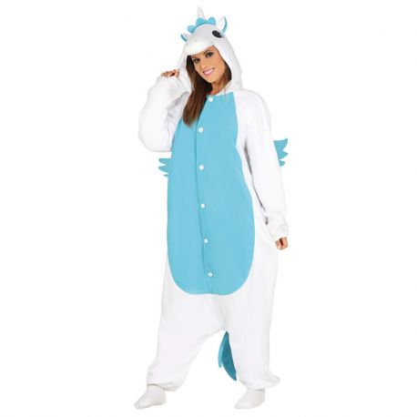 Costume da Unicorno per Adulto Ali Azzurre