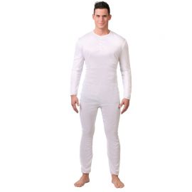 Costume con Body per Uomo Bianco