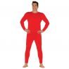 Costume con Body per Uomo Rosso