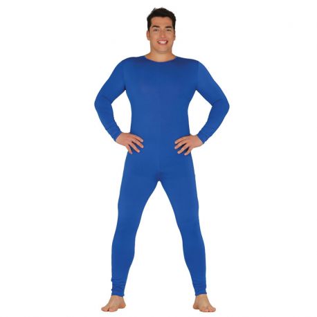 Costume con Body per Uomo Blu