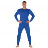 Costume con Body per Uomo Blu