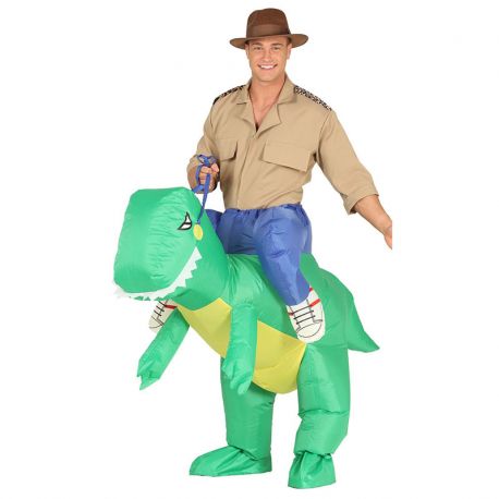 Costume da Dinosauro per Adulto con Ventola