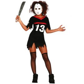 Costume da Venerdì 13 per Donna con Vestito Costume da Venerdì 13 per Donna con Vestito