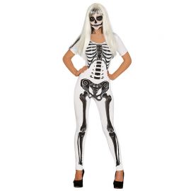 Costume da Girl Skeleton per Donna Aderente
