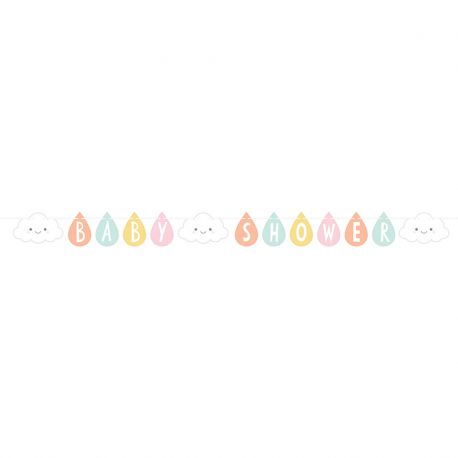Festone Nuvole Baby Shower 2,6 m