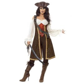 Costume da Pirata di Alto Mare per Donna con Cintura