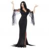 Compra Costume Morticia Addams Nero con Pizzo 