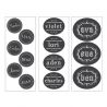 13 Etichette Personalizzabili Chalkboard