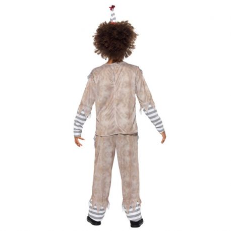 Costume Da Zombie Per Bambino – 4-12 Anni, Completo Di Camicia E Pantaloni, Effetto Macchie Di Sangue 3D