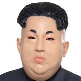 Maschera da Dittatore Coreano Realistica