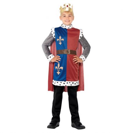 Costume Bambini Medievale di Re Artù