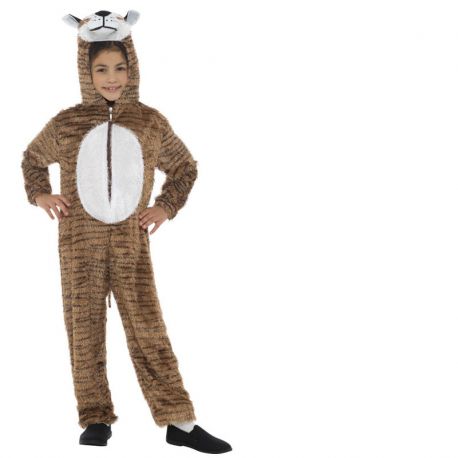 Costume da Tigre Marrone a Righe per Bambini