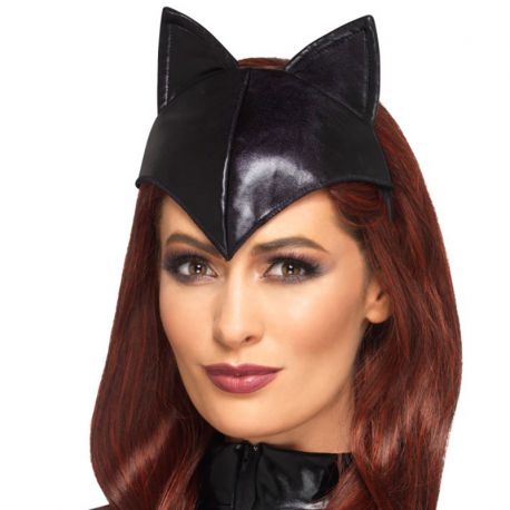 Cerchietto Nero da Cat Woman Economico