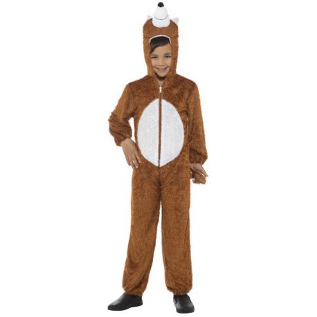 Costume da Volpe del Bosco Marrone per Bambini 