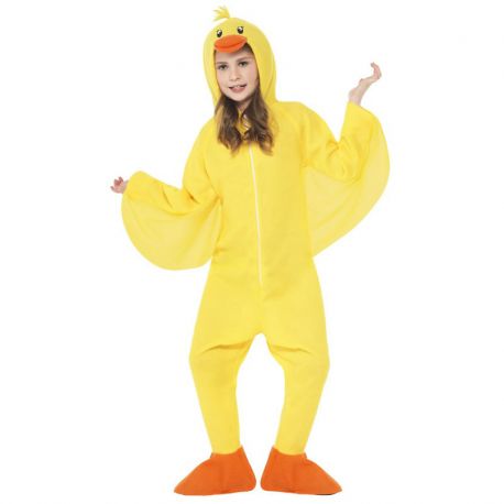 Costume Tuta da Papera Giallo per Bambini