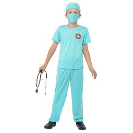 Costume Azzurro da Chirurgo per Bambino Online