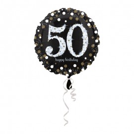 Palloncino Foil 50 anni Elegant 43 cm