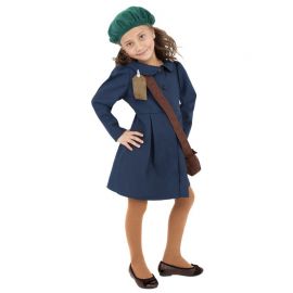Costume Epoca Seconda Guerra Mondiale per Bambina
