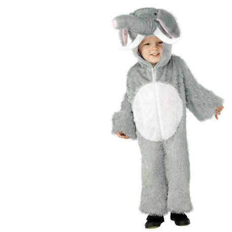 Costume da Elefante Grigio per Bambini