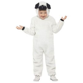 Costume da Pecora Bambini Bianco e Nero Online
