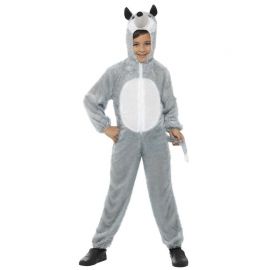 Acquista Costume da Lupo per Bambino Grigio