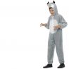 Acquista Costume da Lupo per Bambino Grigio