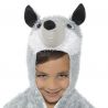 Acquista Costume da Lupo per Bambino Grigio