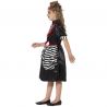  Costume da Teschio Messicano con Cerchietto per Bimba Online