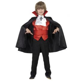 Costume da Dracula Rosso per Bambino