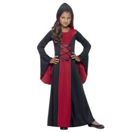 Compra Costume da Vampira con Cappuccio per Bambina