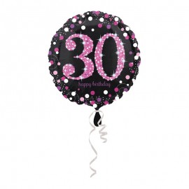 Palloncino 30 Anni Elegant Pink