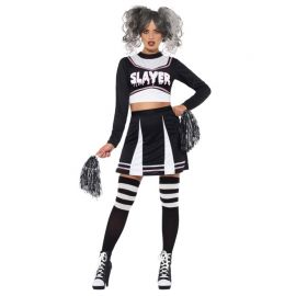 Costume da Cheerleader Gotica per Donna