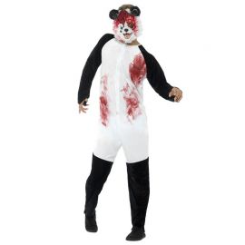 Costume da Panda Lacerato per Uomo