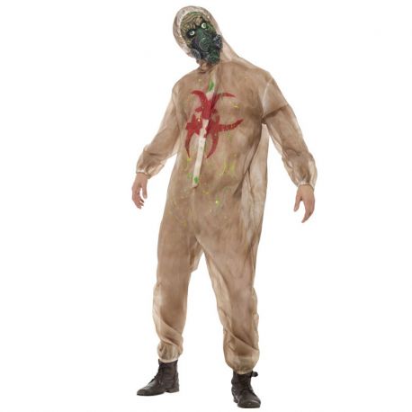Acquista Costume da Rischio Biologico Zombie per Uomo