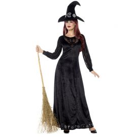 Ragazze Malefica Regina Cattiva Costume Halloween Cosplay Strega