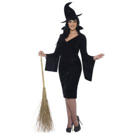 Costume Da Strega Per Bambina/o - Completo Carnevale Nero - Maga - Foto 3