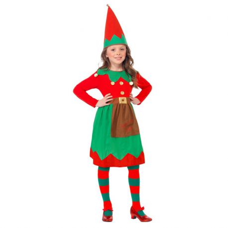 Costume da Elfo Lavoratore per Bambina Shop 