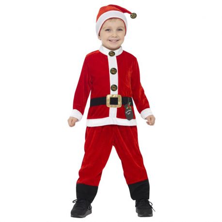 Costume Mini da Babbo Natale per Bambino