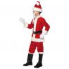 Costume di Santa Claus Rosso per Bambino