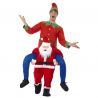 Costume di Santa Claus Piggyback per Uomo