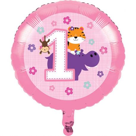 Palloncino One is Fun Per Bambina 45 Cm