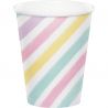 8 Bicchieri Unicorno Sparkle 266 ml