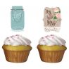 Kit per Cupcakes Rustic Wedding