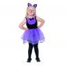 Costume da Gattina con Tutù Viola per Bambina