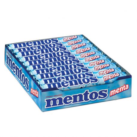 Scatola Mentos alla Menta 20 Pz