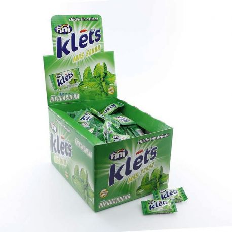 Scatola Klets Menta Piperita Senza Zucchero 200 Pz