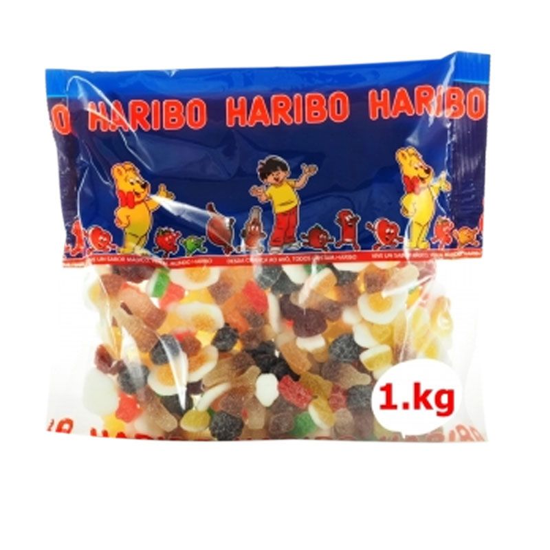 Caramelle Assortite Frizzanti Haribo 1 Kg