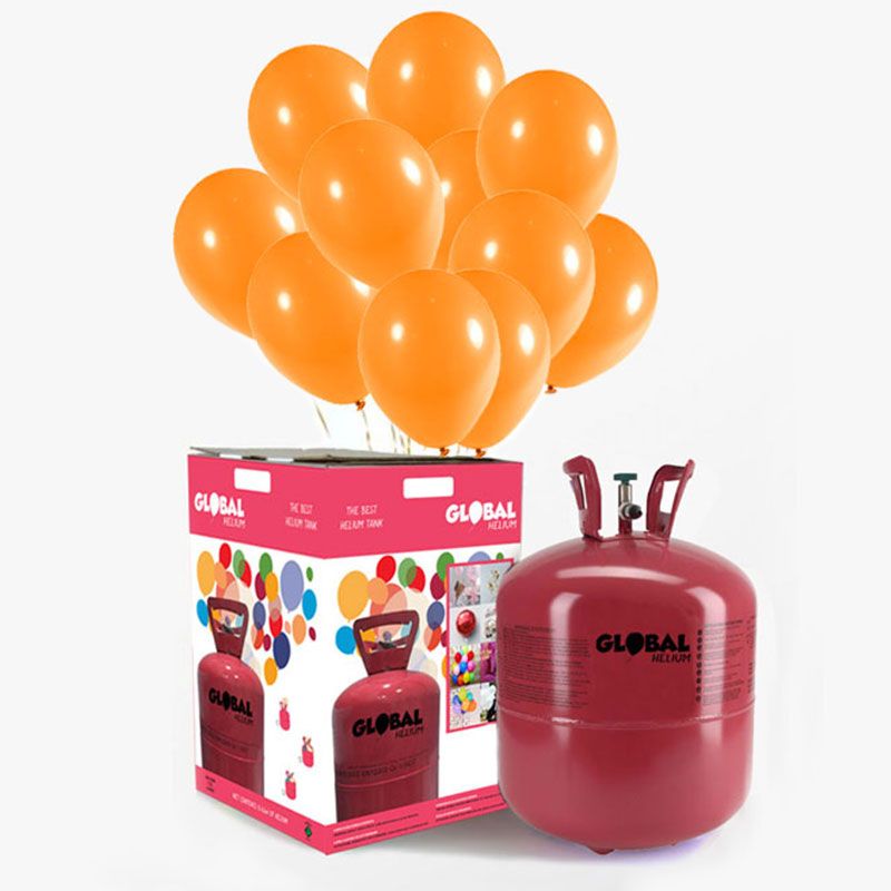 Bombola Elio Grande con 50 Palloncini Led